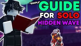 SOLO HIDDEN WAVE TRIUMPH + GUIDE  | TDS - Tower Defense Simulator