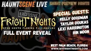 Haunt Preview Month 2025 - Fright Nights at the South Florida Fairgrounds!