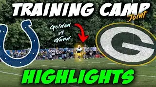 Reacting to Packers/Colts Joint Training Camp Highlights!!!