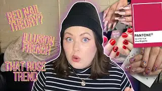 2022 NAIL TRENDS AND 2023 PREDICTIONS! // RED NAIL THEORY, 3D NAILS, ILLUSION FRENCH