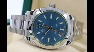 Rolex Oyster Milgauss Z Blue 40 mm 116400