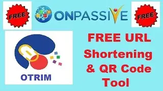 OTRIM 🔷 FREE URL SHORTENING & QR CODE TOOL !