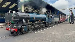 【British Narrow Gauge Railways】Romney, Hythe & Dymchurch Railway Mini Steam Train Journey - Part 1
