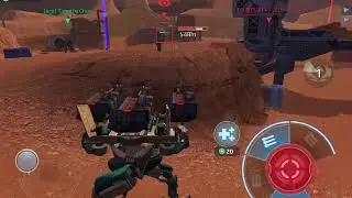 War Robots Game Play 2019.03.25 Beacon Rush Falcon Trident 1M
