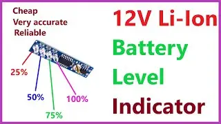 12V Li-Ion Battery Level Indicator Module | Full Demo & Setup!