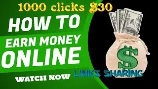 #howlinkvertise  How to earn money online  20$ earn  first  time