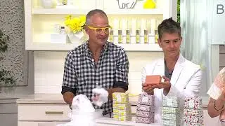 Набор из 4 кусков мыла Beekman 1802 из козьего молока с автоматической доставкой на QVC