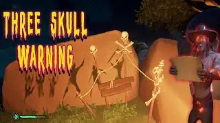 THREE SKULL WARNING, SNAKE ISLAND