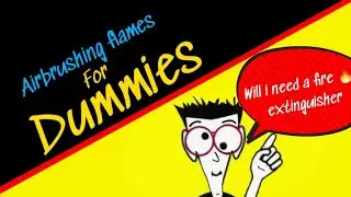Airbrushing flames 🔥 explained