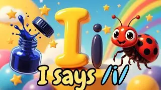 Letter I Phonics Song | I Says /i/ | Learn the Alphabet for Kids