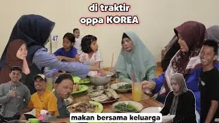 Rombongan !! di traktir oppa korea @ArifinClp 