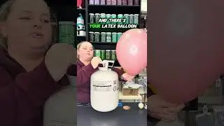 Inflating 3 Latex Balloons Using the Helium King Canister | Partyrama