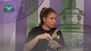 Johanna Konta Quarter-Final Press Conference Wimbledon 2019