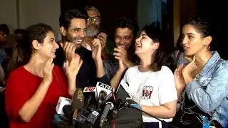 Dangal CUTE Girls Reaction On Secret Superstar Movie - Zaira Wasim,Fatima Shaikh,Aamir Khan