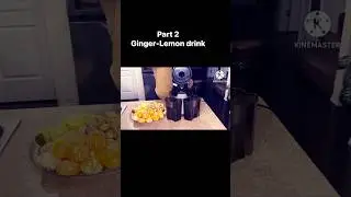 Winter Wellness Drink || Lemon ginger shot