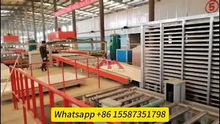 Doube station magnesium oxide board demoulding machine template separation machine