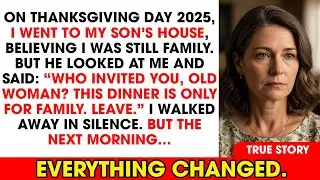 I Came To My Son's House Without Warning On Thanksgiving 2025. He Said: 