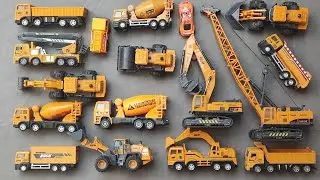 types of heavy equipment vehicles | Wheel Loader, Excavator, Tanker Truck, Mixer Truck