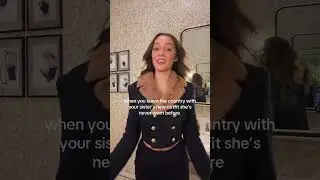 leaving the country with my sister's outfit