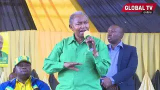 WAZIRI MKUU MSTAAFU AONGEA KWA UCHUNGU KWA WAJUMBE ''CHAGUENI MTU SAHIHI/UPINZANI WATACHUKUA JIMBO''