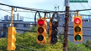 Incandescent Traffic Lights Temporary LED Signals During Construction 2 | 10 Mile & Lawrence