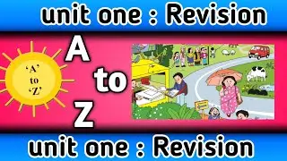 A to Z , std 5 , unit one , revision , page number 2 , class 5