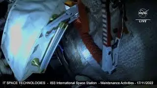 ISS International Space Station  - Maintenance Activities
