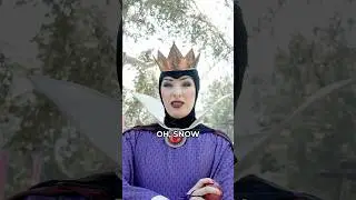 Evil Queen Tells Snow White Cruella's TWISTED Truth! #disneyland #snowwhite #evilqueen