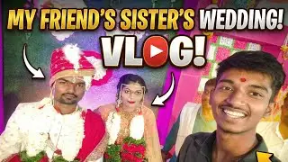 My Friend’s Sister Wedding Vlog 💍 | Full Desi Indian Wedding Celebration 🎉