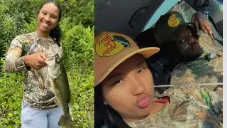Helping my girlfriend catch a Pb🎣