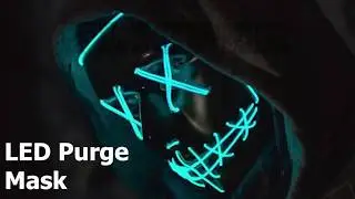 LED PURGE MASK LIGHT UP THE PARTY