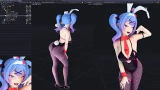 Modeling Hatsune Miku [Rabbit Hole] in Blender 4.5 - Entire workflow (my take on 3D anime)