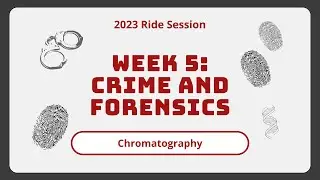 Crime and Forensics - Chromatography