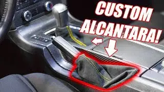 It's the Little Things! Redline Goods REAL Alcantara Shift/E-Brake Boots