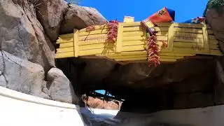 Gangplank falls Typhoon Lagoon Walt Disney World WaterPark POV