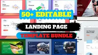 100+ Landing Page Templates | Premium Professionally Designed Landing Page Template