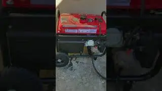 electric generator King Canada 4200watt  convention Dual fuel Ebay carburetor