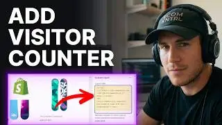How to Add Visitor Counter in Shopify (2026) | Theme Editor