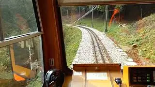 Cab-Ride Ferrovia a cremagliera del Monte Generoso (Discesa)