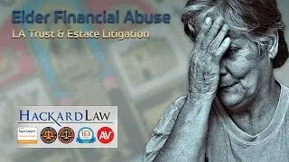 Elder Financial Abuse Lawsuits | LA Trust & Estate Litigation