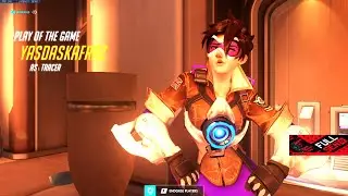 Surefour Carry Ashe and Tracer gameplay - POTG! [ Overwatch Season 34 Top 500 ]