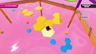 fall guys: 40-player hexagone win compilation