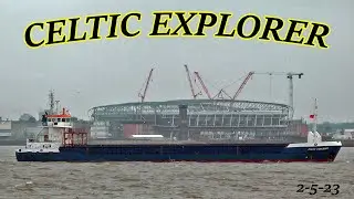 Celtic Explorer Making Her Approach To Alfred Dock