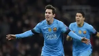 Champions League | Last-16 | First Leg | Barcelona 2-0 Arsenal | Lionel Messi Strikes