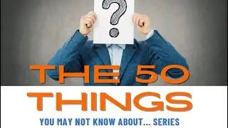 50 Things Series: Entrepreneurship - Idea Validation