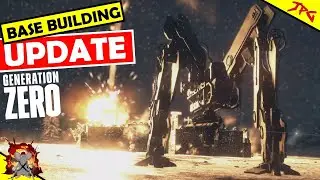 Is Generation Zero Survival Now? Resistance Update Adds Base Building To Generation Zero!