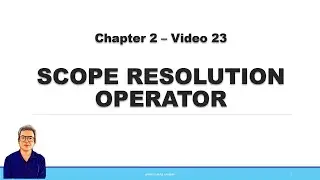 Scope resolution operator(::) | Learn C++11 Programmimg |  #LIVE PROGRAMS |#Anshuman Sharma