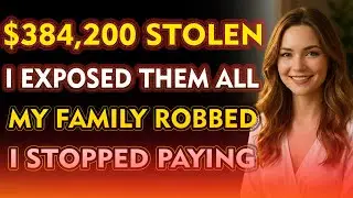 I Found Out My Family Only Loved My Money ($384,200 later).  #toxicfamily #karma #revenge