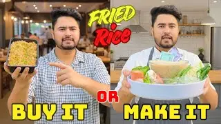 Market vs Homemade Fried rice recipe