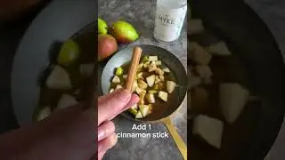 Spiced Pear Gin Cocktail